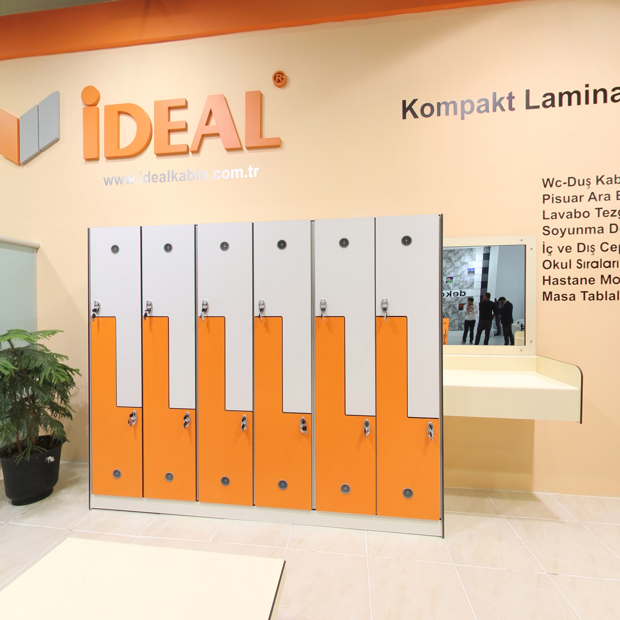 ideal kabin soyunma dolabı