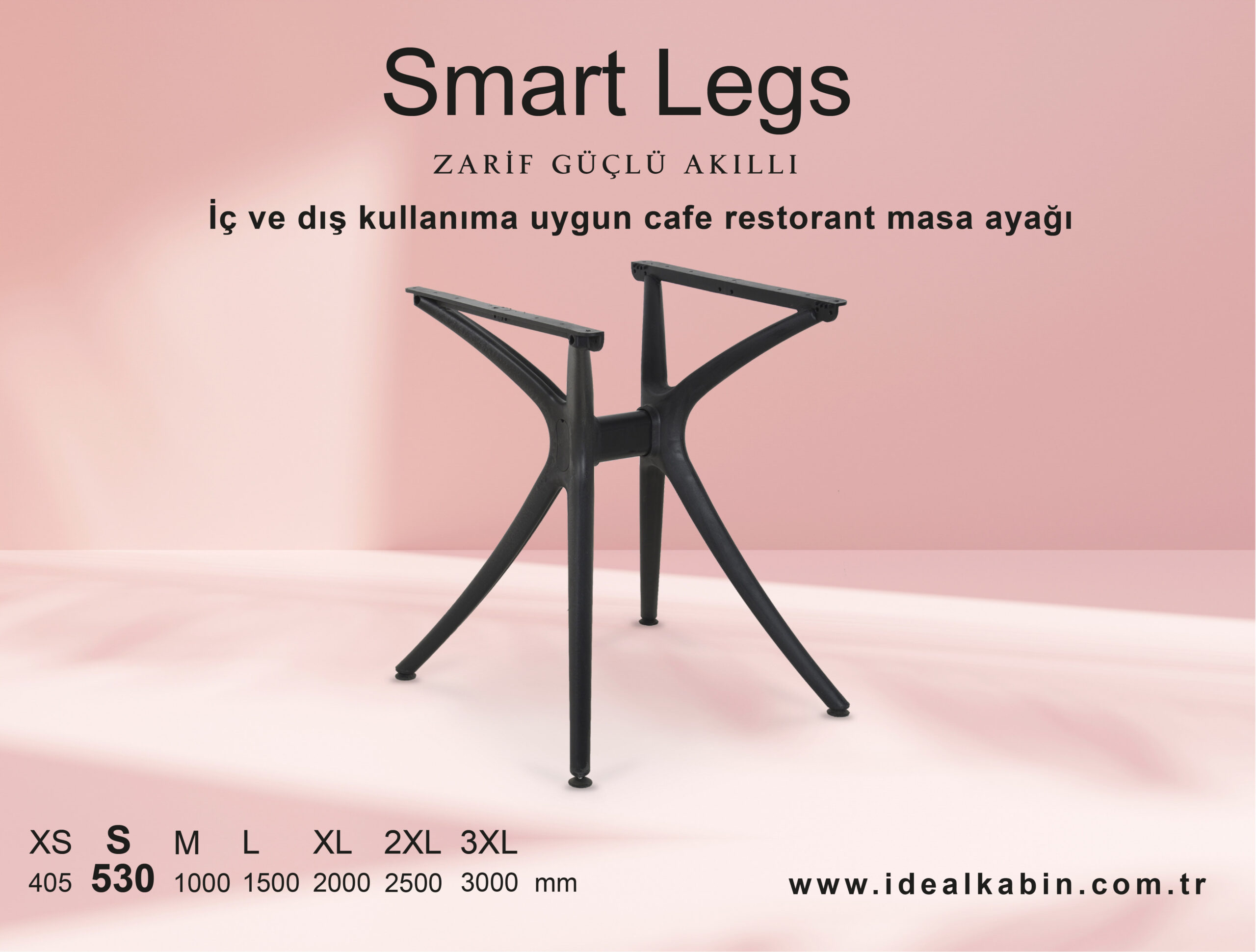 Yeni Stil Smart Legs Masa Ayakları ile Tanışın!