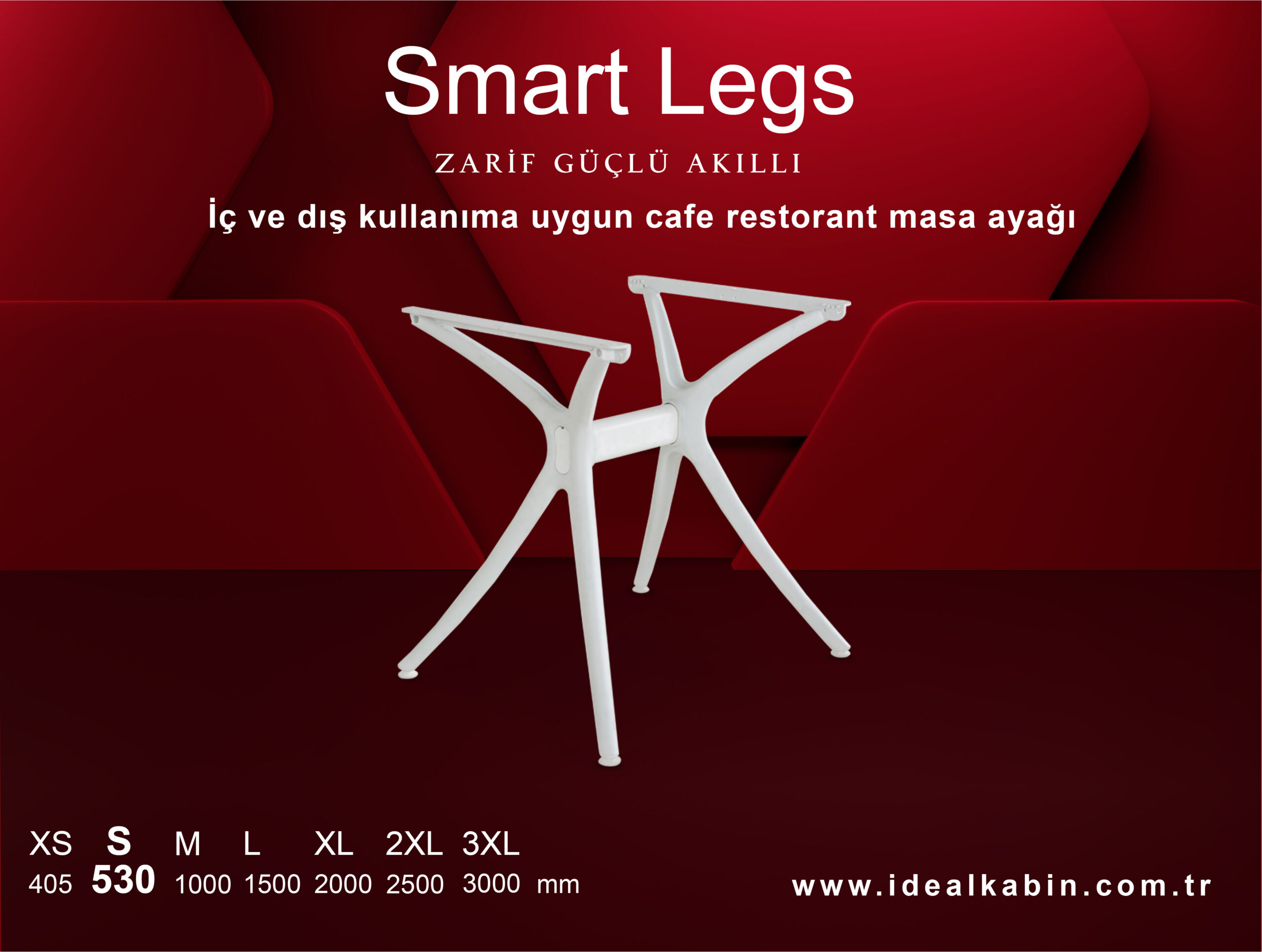 Smart Legs Cafe Restoran Masa Ayakları